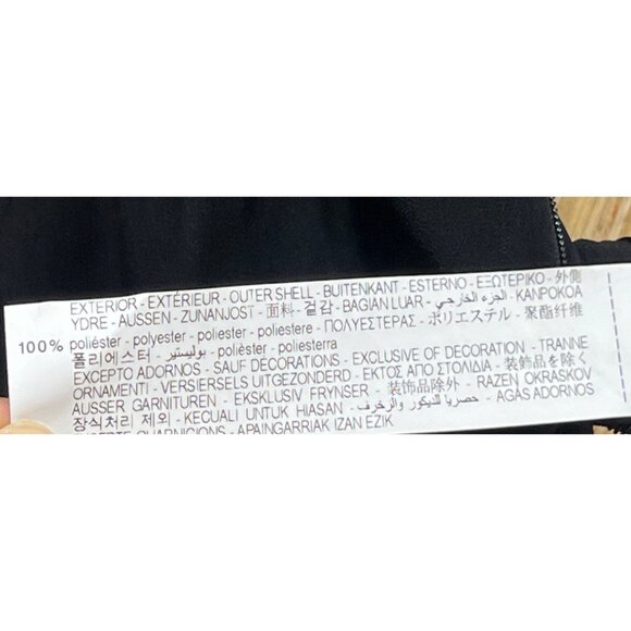 ZARA - Women's Rhinestone Diamond Crystal Backless Draped Halter Top - Black - Picture 12 of 16